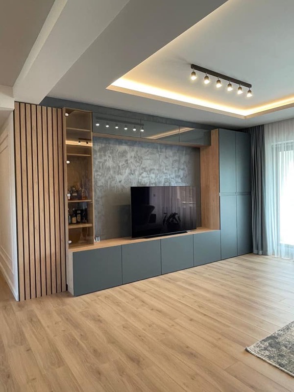Mobilier de living la comandă executat de Mobila VD în Oradea, lucrarea 6